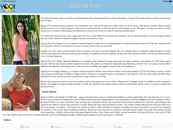 Screenshot #6 pour Qigong Flow with Marisa