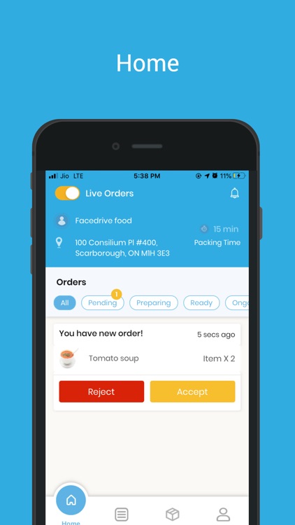 Facedrive Foods Restaurants screenshot-3