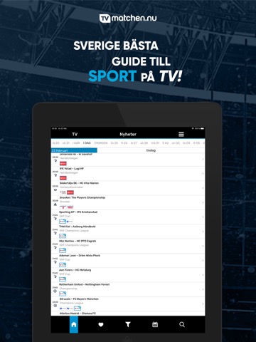 TVmatchen.nu - Sport på TVのおすすめ画像1