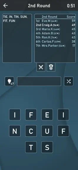 Game screenshot Word Battle Multiplayer mod apk