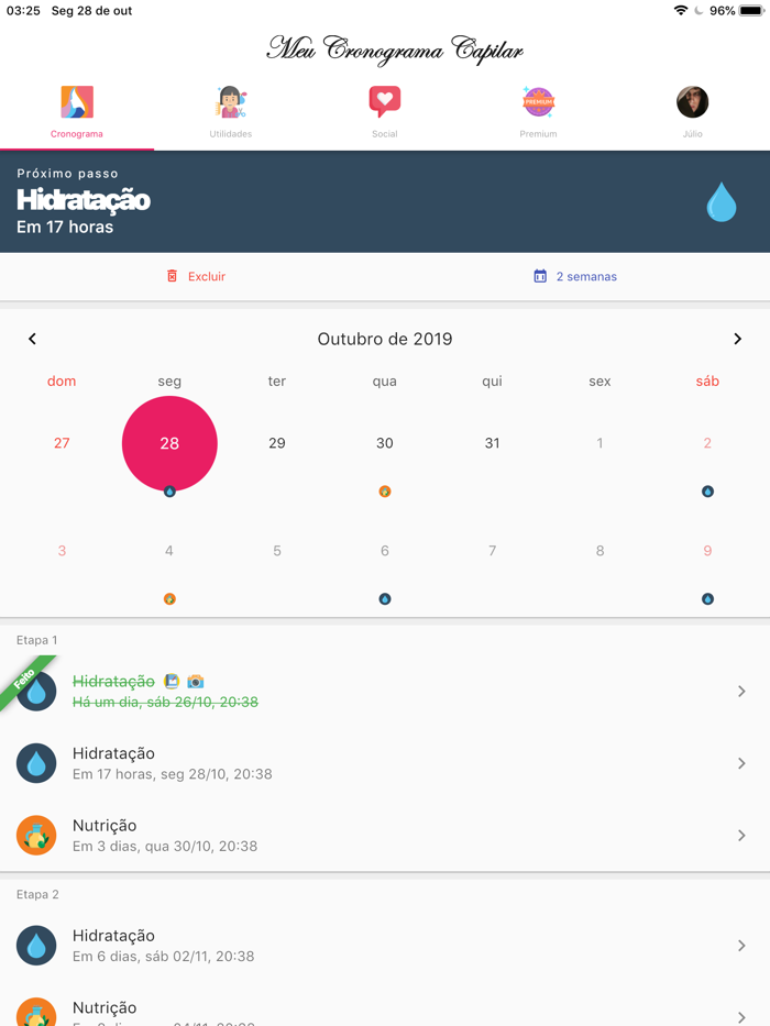 Meu Cronograma Capilar