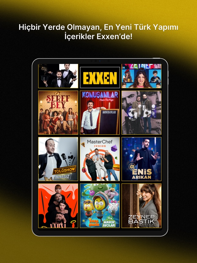 Exxen App Store'da