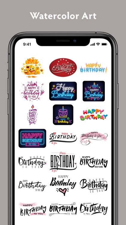 Birthday Stickers #1 screenshot-8