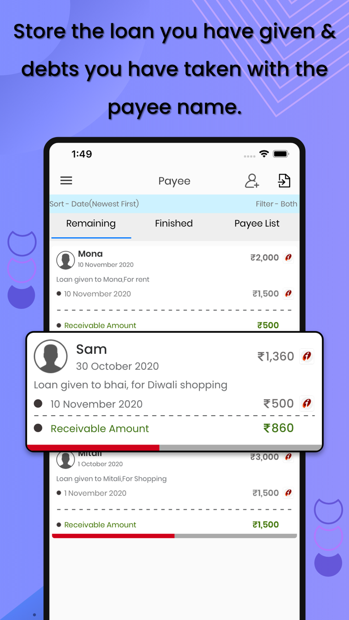 Pick n Store - Money Manager