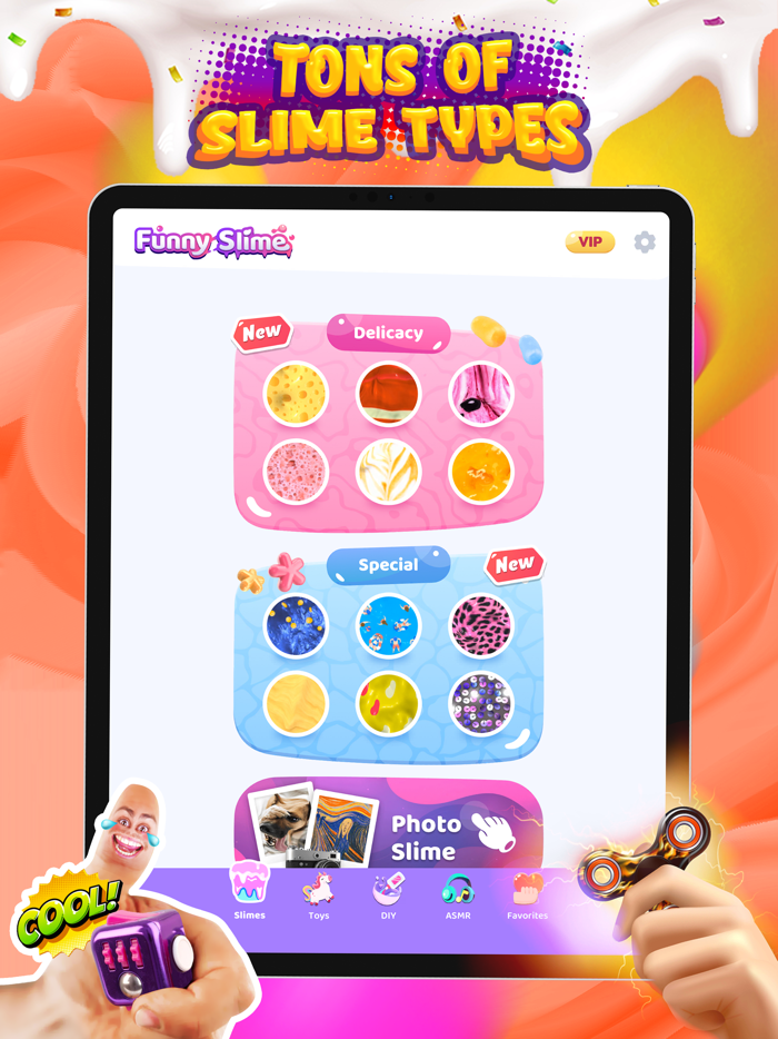 ASMR Slime and AntiStress Toys