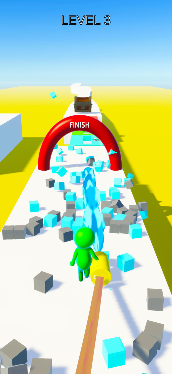 Water Push 3D