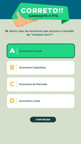 Game screenshot Quiz Amadora Sustentável mod apk