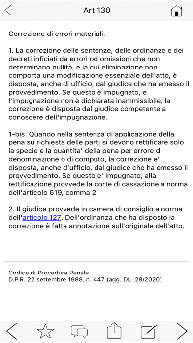 Costituzione e Leggi Screenshot