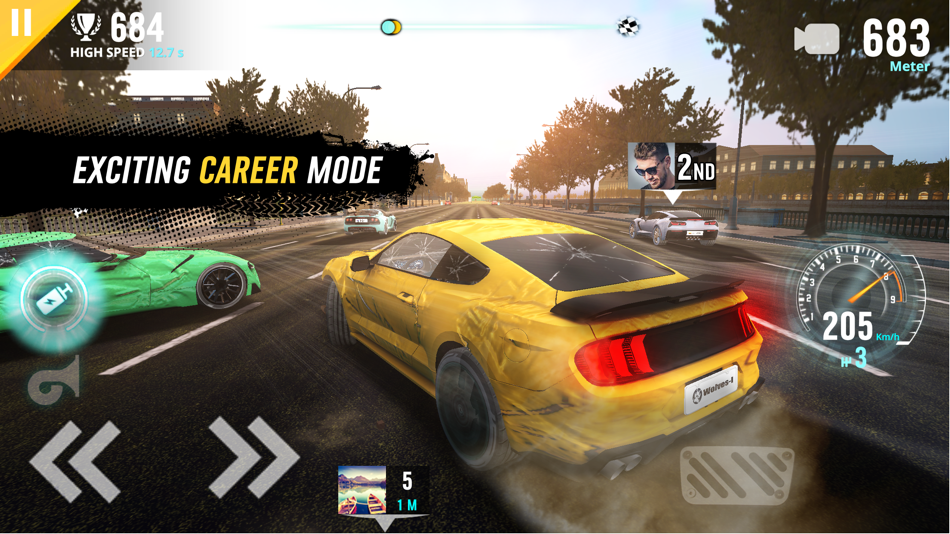 #2. Racing Go: Speed Thrills (iOS) 由: Wolves Interactive