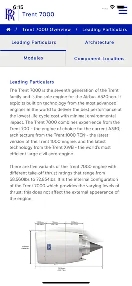 Game screenshot Trent 7000 Pilot Guide apk