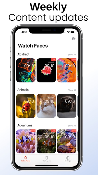 Live Watch Faces Wallpapers Screenshot