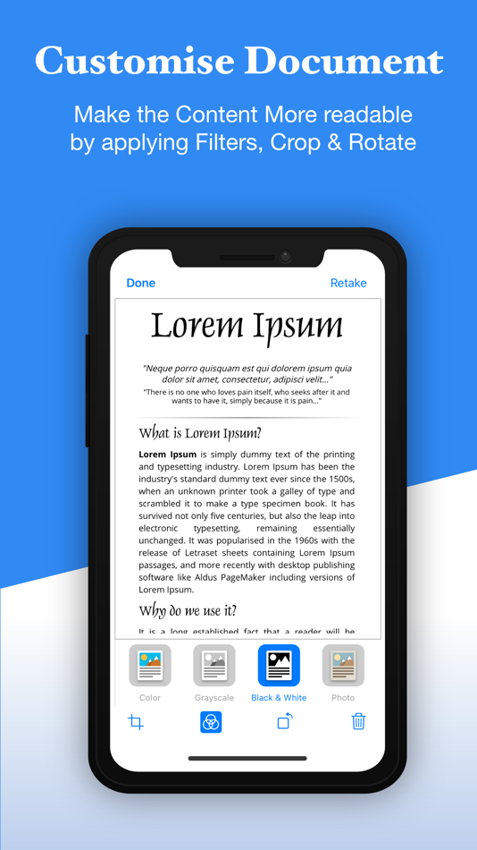 #3. Doc Scanner: Scan PDF Document (iOS) بواسطة: Asif Nadeem