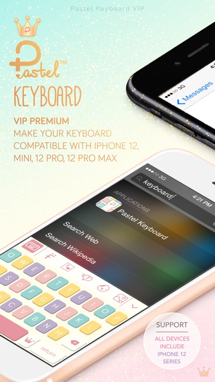 Pastel Keyboard Themes Color screenshot-0