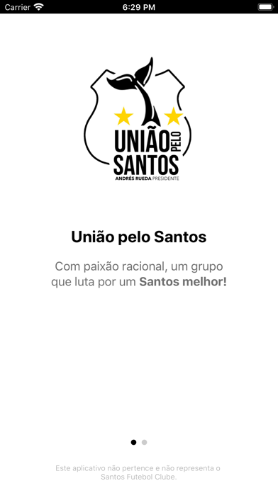 União pelo Santos Screenshot