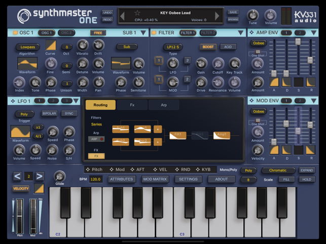 ‎SynthMaster One Capture d'écran