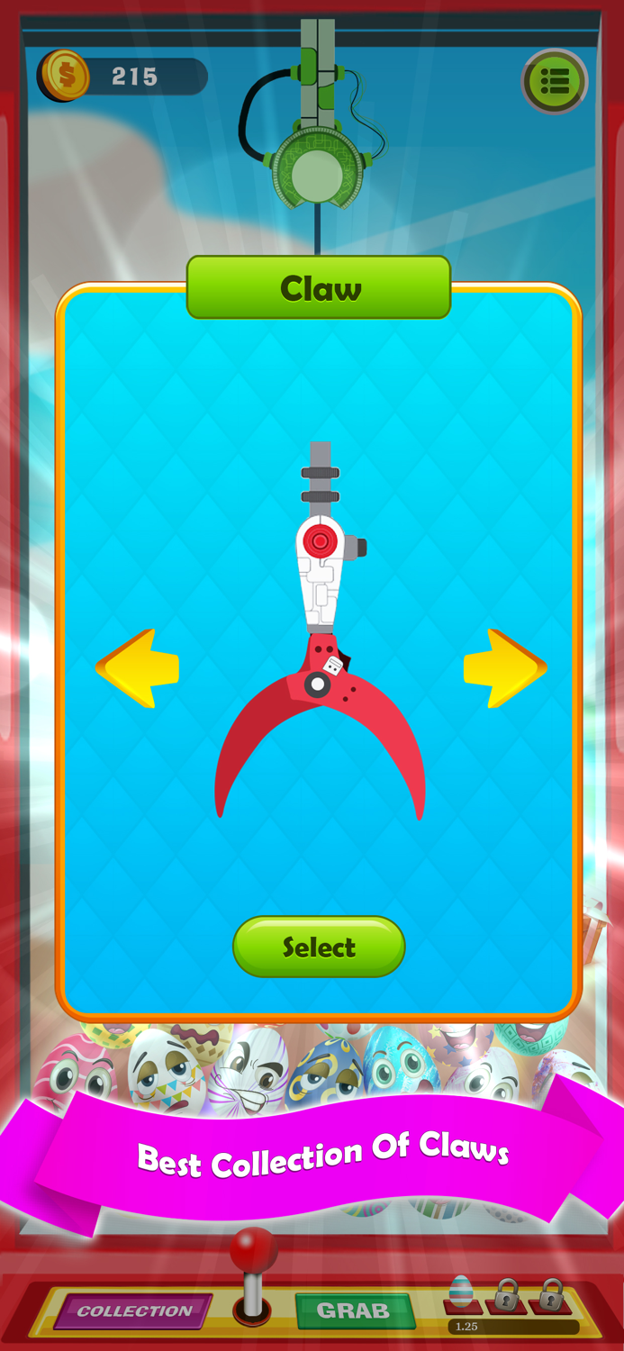 Gumball Claw Machine