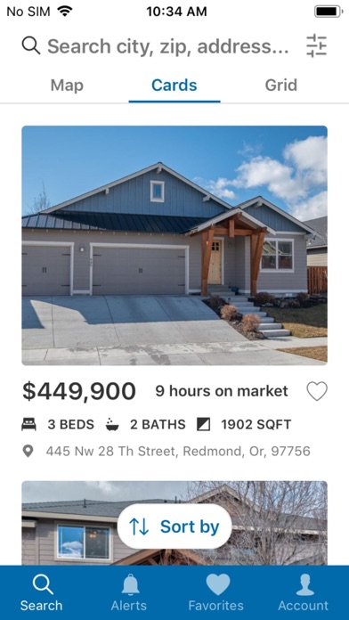 Vaunt Real Estate Screenshot