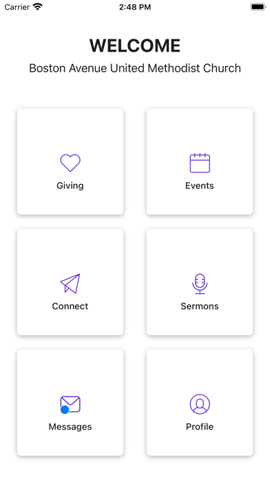 Boston Avenue UMC Screenshot
