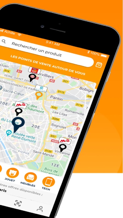 Achille Marketplace Screenshot