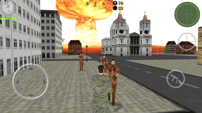 Screenshot #2 pour Zombie Battle 3D