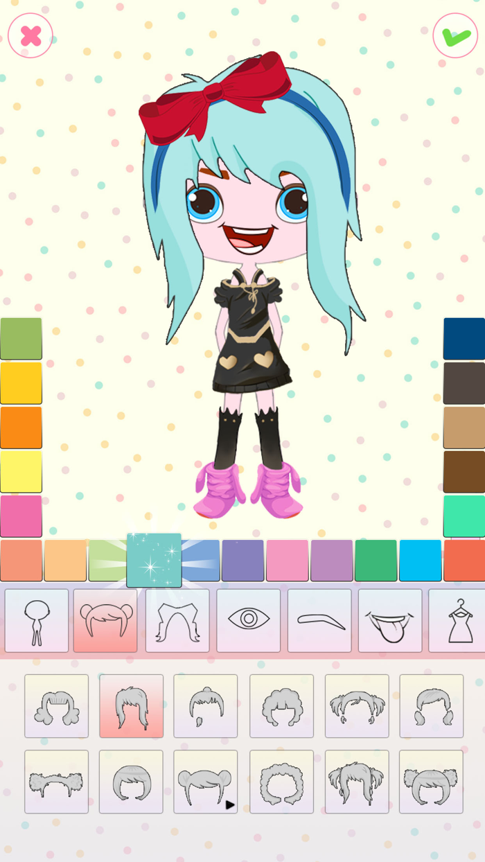 Chibi Dolls Dress Up Games
