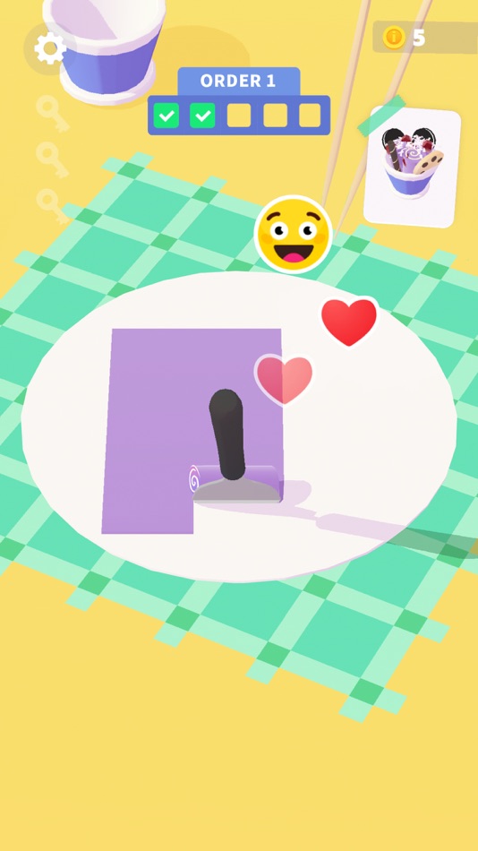 #1. Ice Creamz Roll (iOS) Podle: Gismart