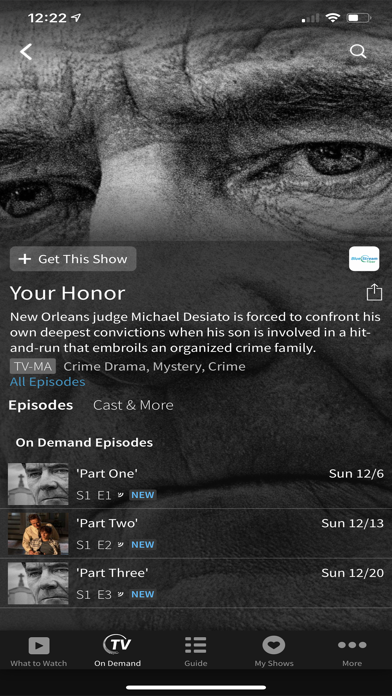Blue Stream Fiber TV Screenshot