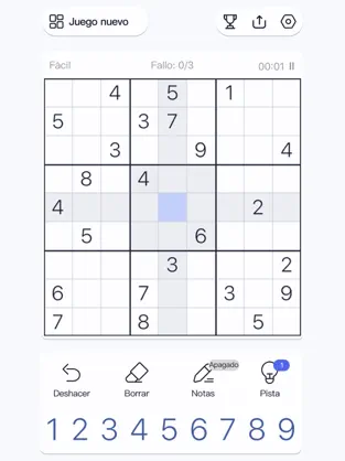 Screenshot 4 Sudoku - juego de inteligencia iphone