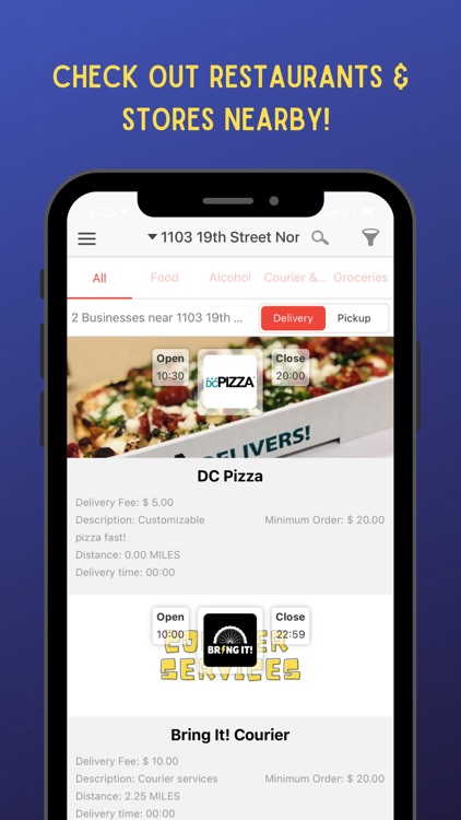 Bring It DC Ordering App