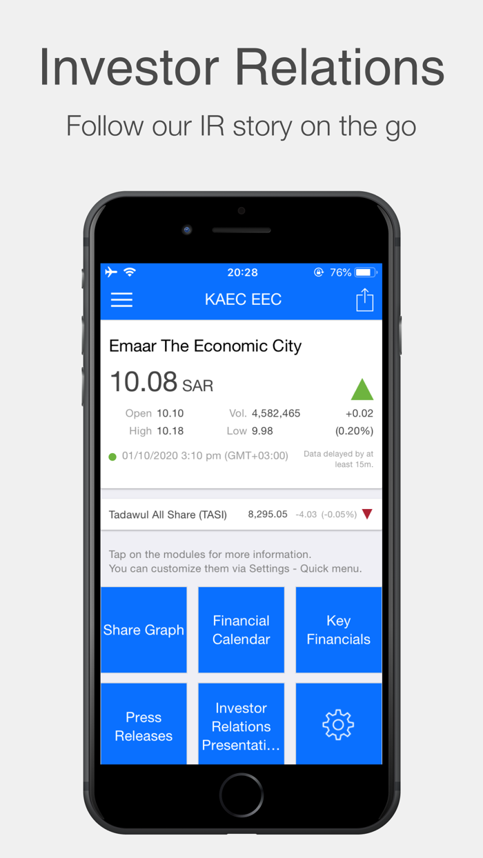 KAEC Investor Relations