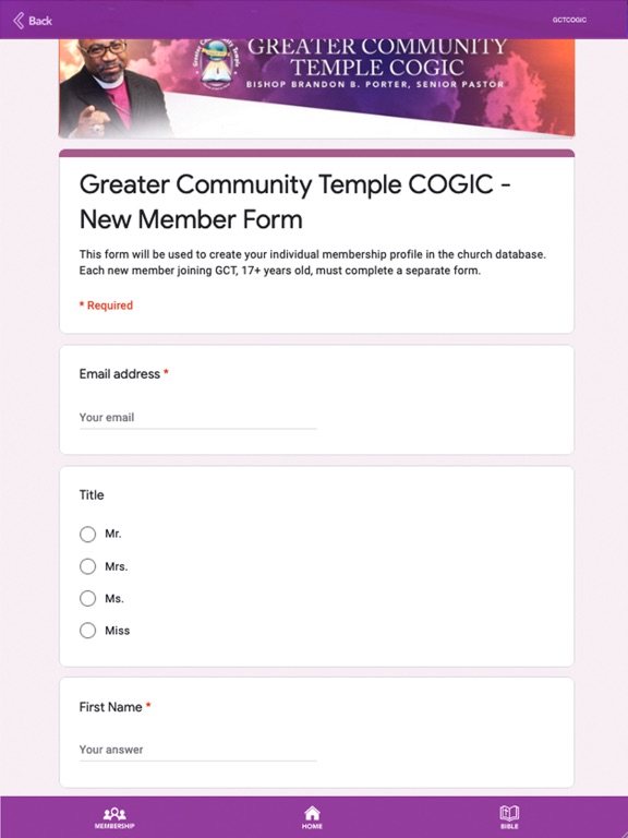 Screenshot #6 pour Greater Community Temple