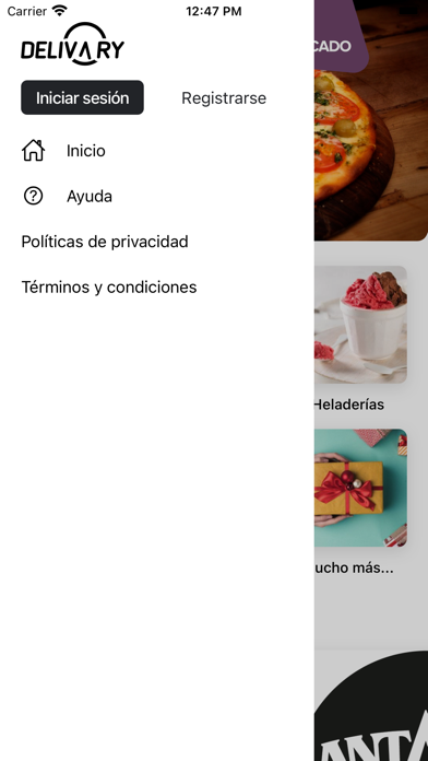 Delivary Screenshot