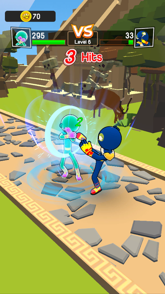 #4. Stickman Duel Heroes (iOS) 由: vmoga