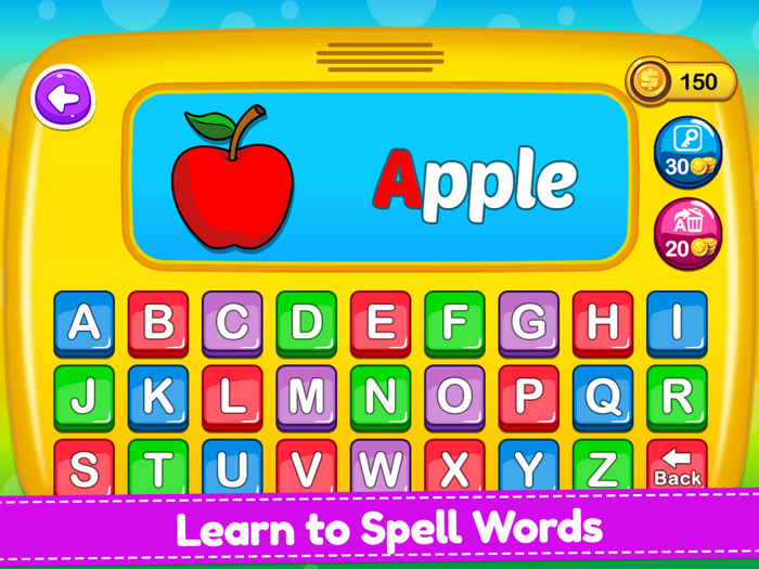 Kids Tablet Spelling Learning