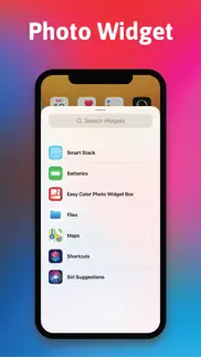 easy color photo widget box iphone screenshot 4