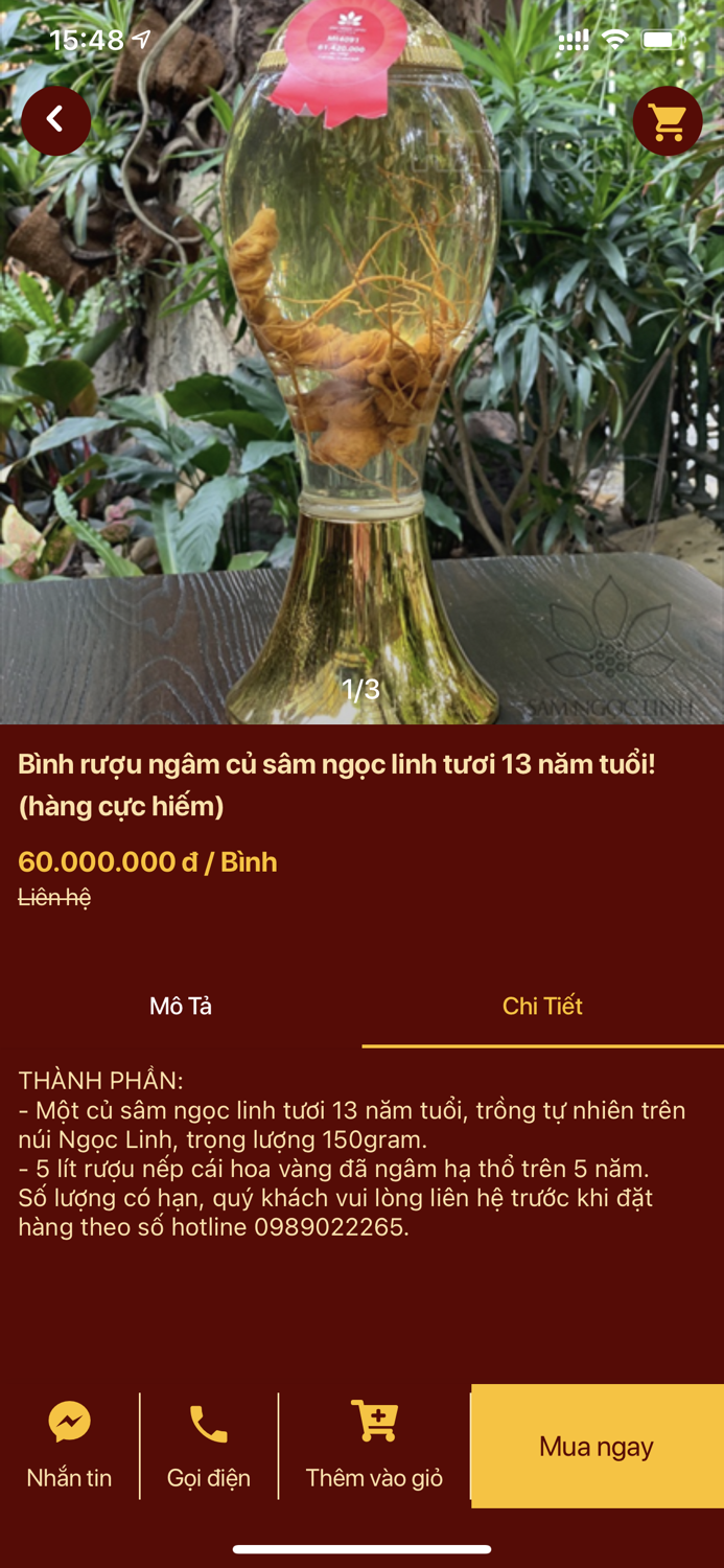 NOLIKO Sâm Ngọc Linh KonTum