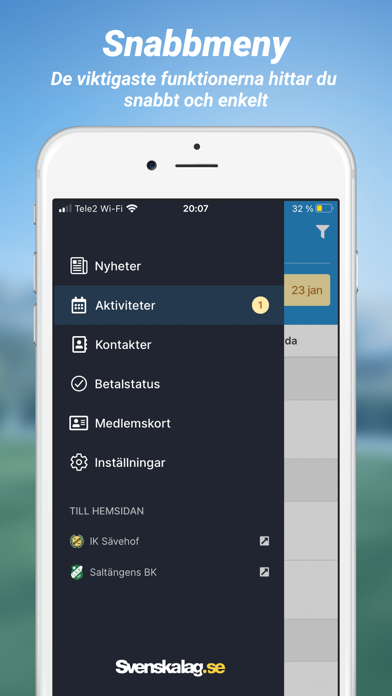 Svenskalag Screenshot