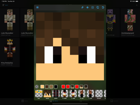 Screenshot #5 pour Skin Creator: Diamond Edition