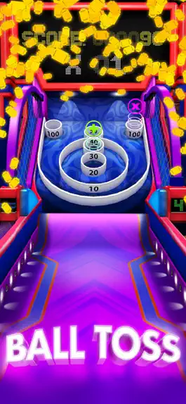 Game screenshot Ball Toss Alley mod apk