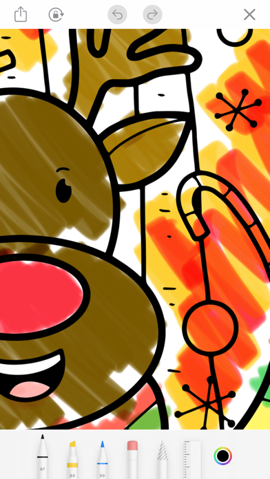 Coloring Christmas Book Screenshot