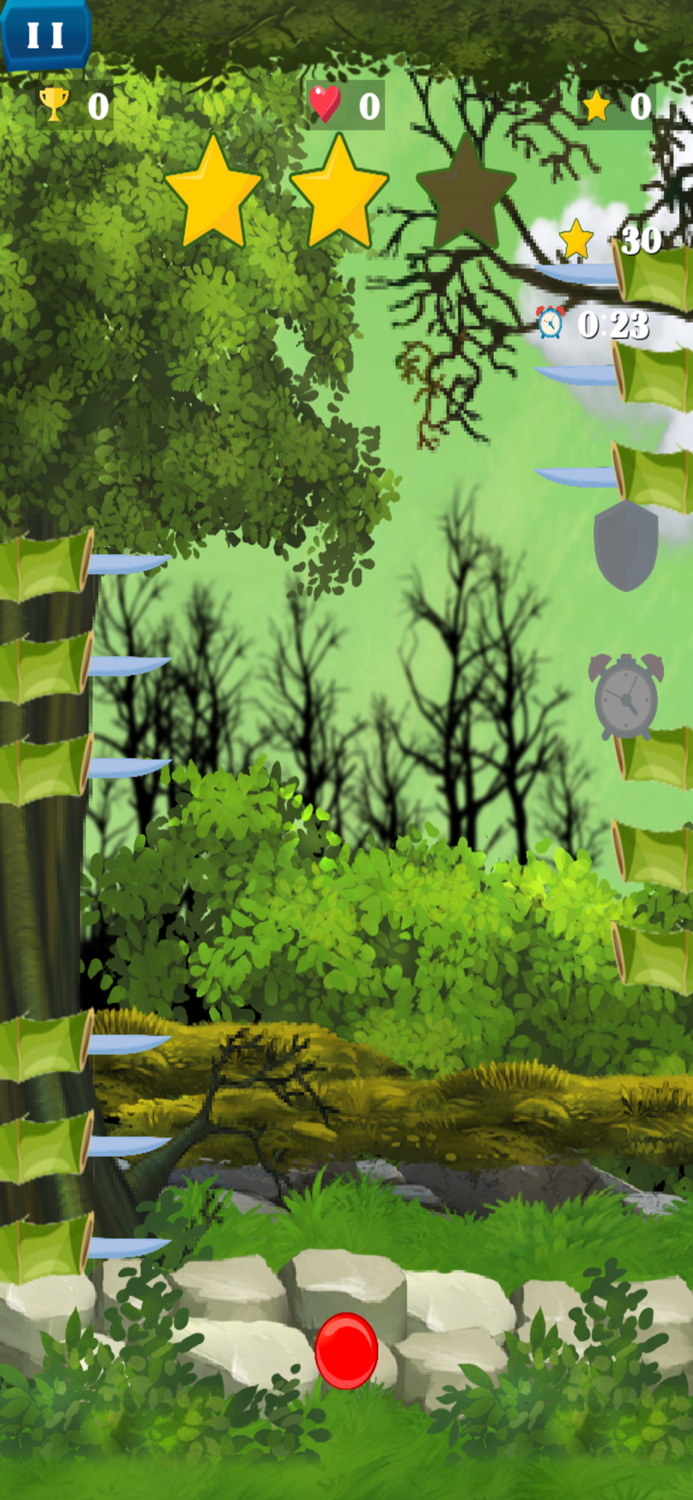 Red Ball Smash Arcade Game