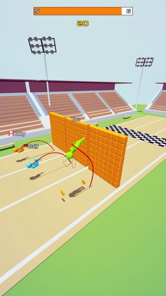 #2. Pole Vault Run 3D (iOS) Podle: Svyatoslav Fedoriv