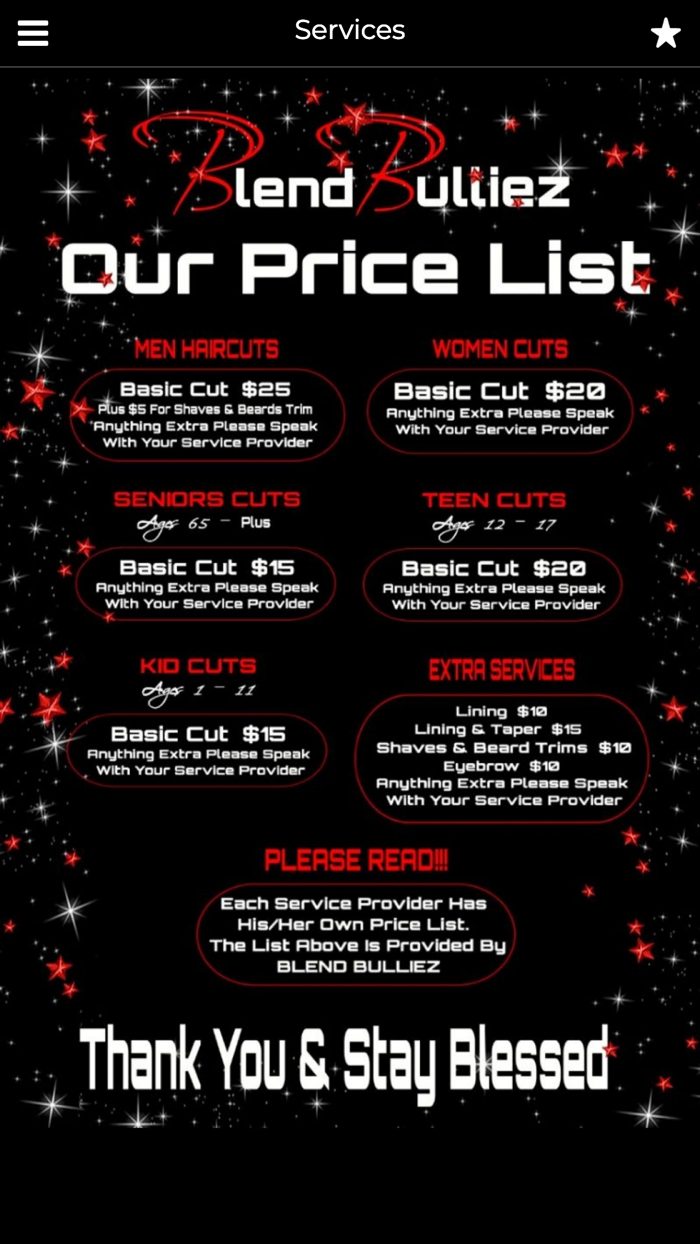 BLEND BULLIEZ BARBERSHOP