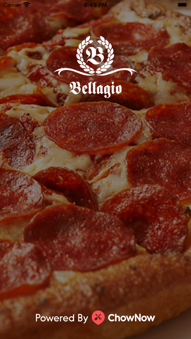 Bellagio Pizza & Subs Screenshot