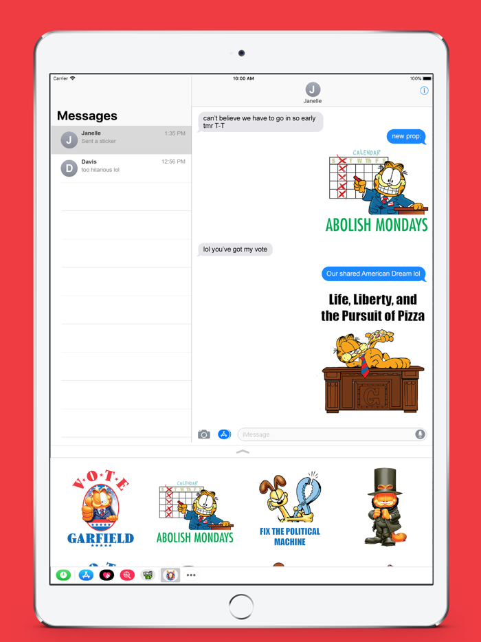 Garfields Political Party