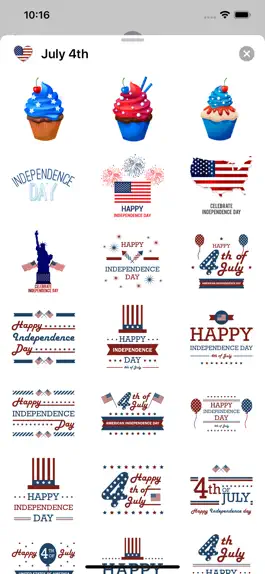 Game screenshot American & USA Stickers Emojis mod apk