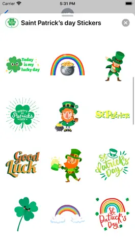 Game screenshot Saint Patrick’s day Stickers hack