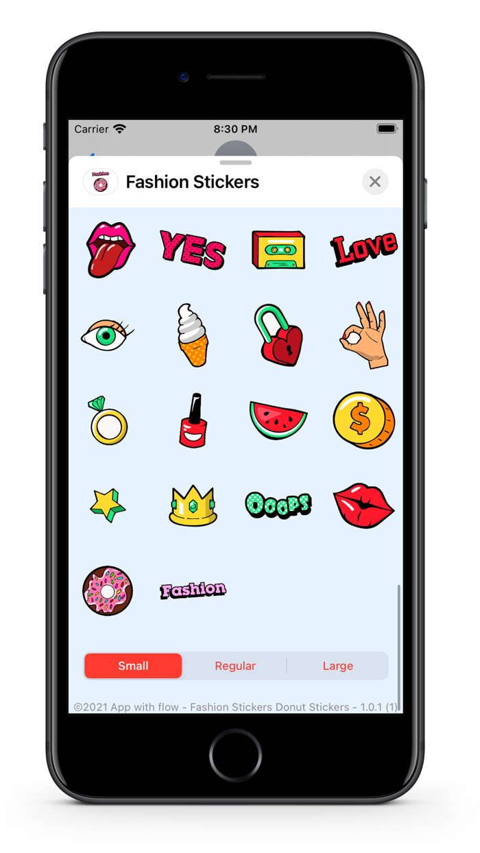 Fashion Donut - GIFs Stickers