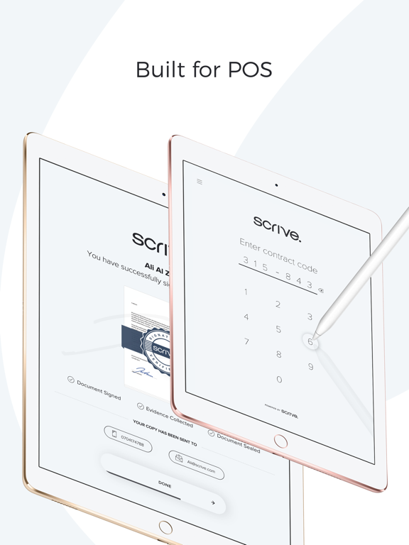 Screenshot #4 pour Scrive Retail eSign