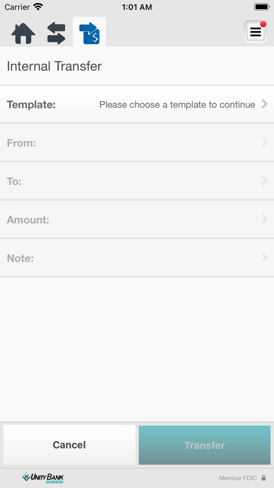 #6. Unity Bank Business Mobile (iOS) 由: Unity Bank